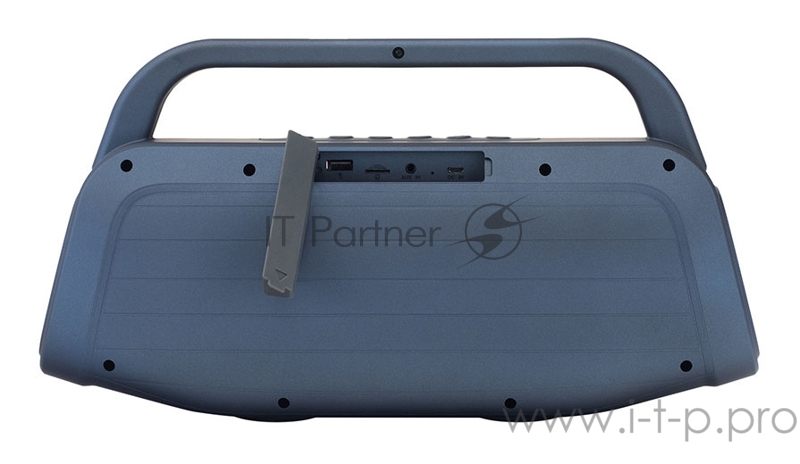 Колонка порт. Hyundai H-PAC580 синий 10W 1.0 BT/3.5Jack/USB 10м 3000mAh