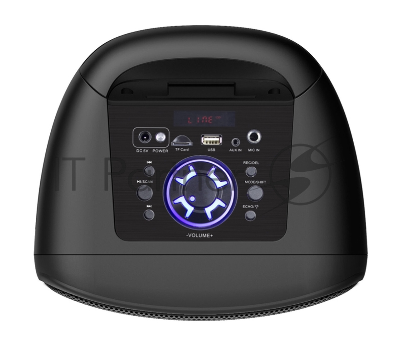Минисистема Hyundai H-MAC180 черный 30Вт/FM/USB/BT/SD/MMC