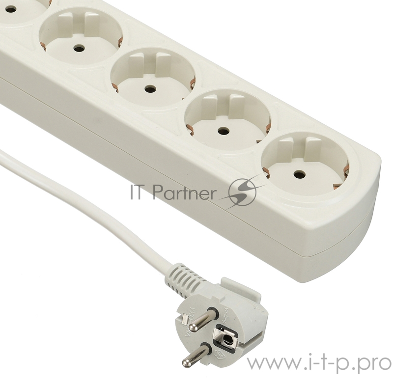 Сетевой фильтр Ippon BK212-16 1.8м (6 розеток) белый (коробка)