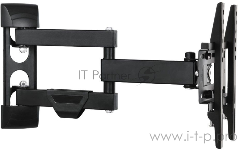 Кронштейн для телевизора Hama H-108713 черный 10-48 макс.25кг настенный фиксированный