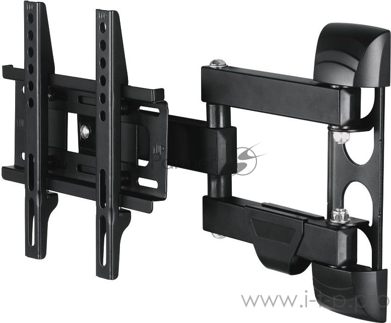 Кронштейн для телевизора Hama H-108713 черный 10-48 макс.25кг настенный фиксированный