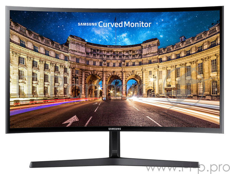 Монитор Samsung 23.5 C24F396FHI черный VA LED 16:9 HDMI матовая 250cd 178гр/178гр 1920x1080 D-Sub FHD 3.3кг