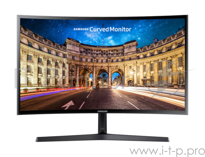 Монитор Samsung 23.5 C24F396FHI черный VA LED 16:9 HDMI матовая 250cd 178гр/178гр 1920x1080 D-Sub FHD 3.3кг