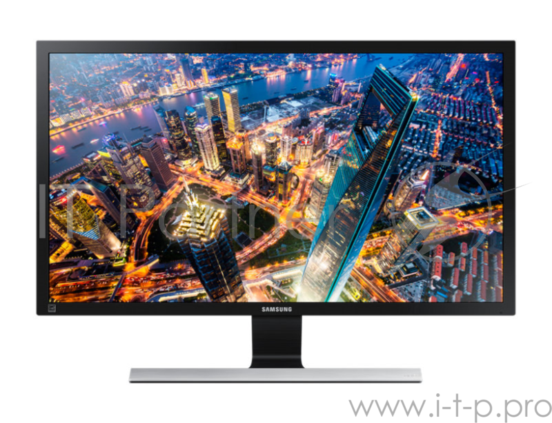 Монитор Samsung 28 U28E590D TN LED 16:9 3840x2160 1ms 370cd 1000:1 170/160 2*HDMI DP Black