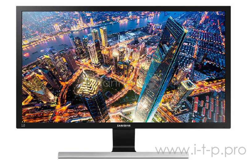 Монитор Samsung 28 U28E590D TN LED 16:9 3840x2160 1ms 370cd 1000:1 170/160 2*HDMI DP Black