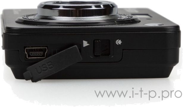 Фотоаппарат Rekam iLook S990i черный 21Mpix 2.7 720p SDHC/MMC CMOS IS el/Li-Ion