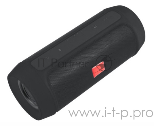 Колонка порт. Redline Tech BS-02 черный 2.0 BT (УТ000017803)