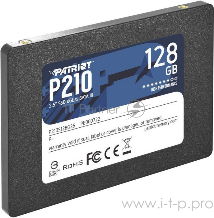 Накопитель SSD Patriot SATA III 128Gb P210S128G25 P210 2.5