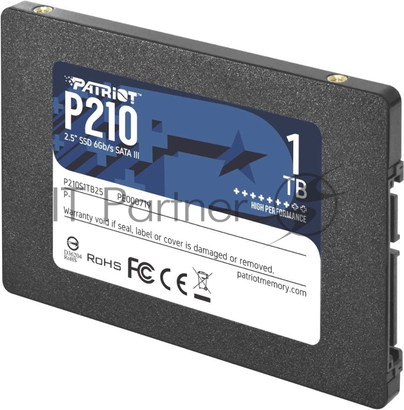 Накопитель SSD Patriot SATA III 1Tb P210S1TB25 P210 2.5