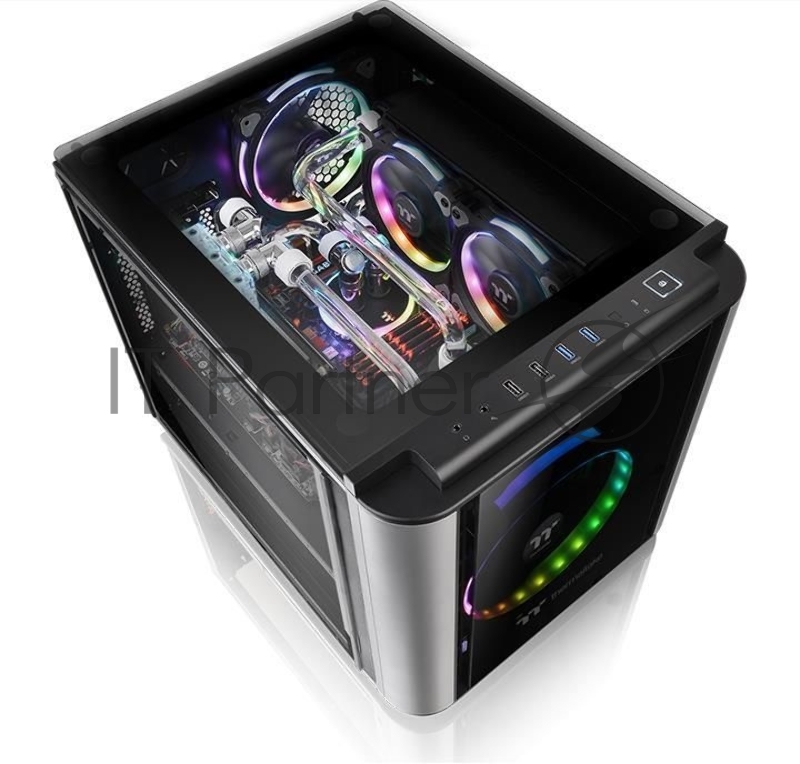 Корпус Thermaltake Level 20 GT черный без БП E-ATX 1x120mm 4x140mm 2xUSB2.0 2xUSB3.0 audio bott PSU