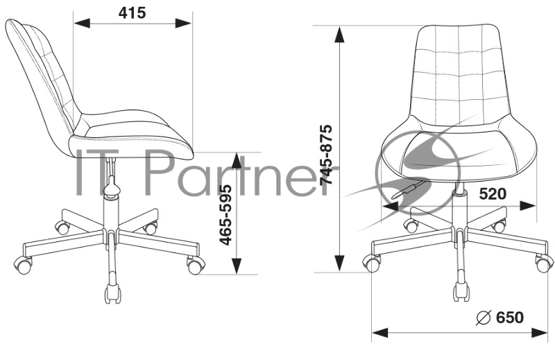 Кресло Бюрократ CH-350M/VELV72 без подлокотников оранжевый Velvet 72 крестовина металл