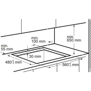 Газовая варочная поверхность Zanussi GPZ363LK черный