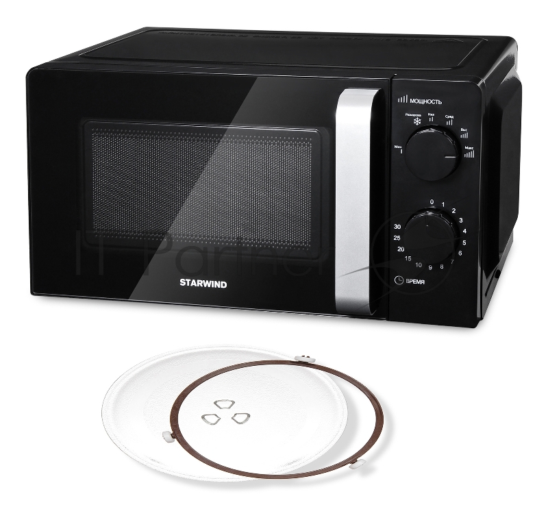 Микроволновая Печь Starwind SMW2520 20л. 700Вт черный/серебристый