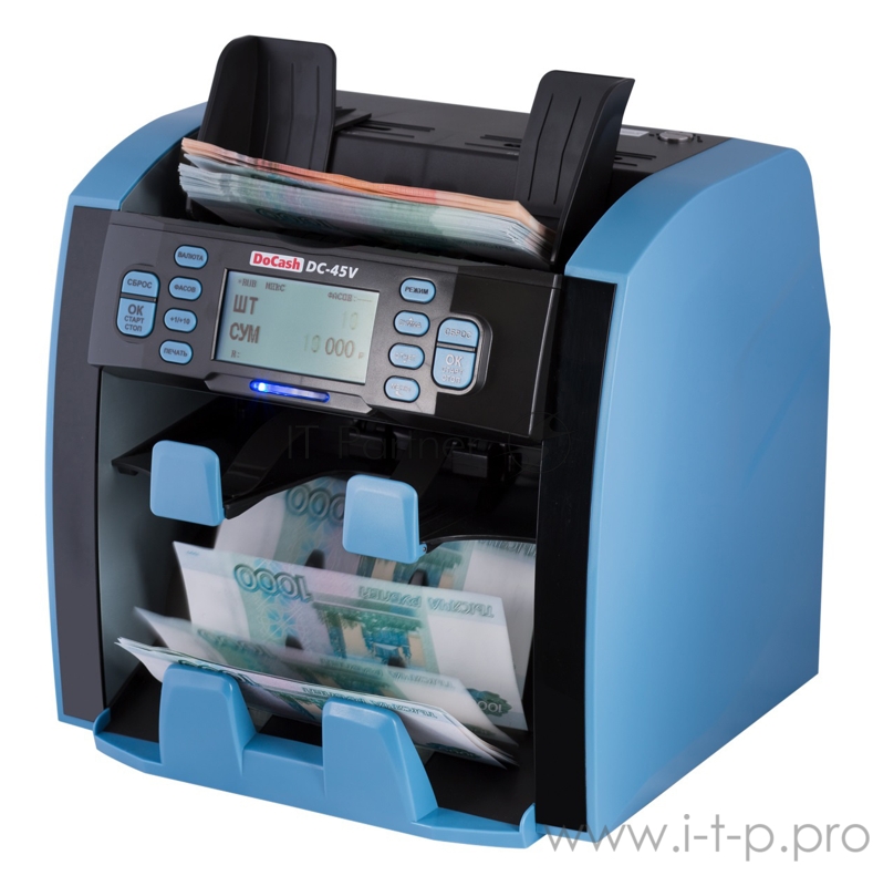 Счетчик банкнот DoCash DC-45V мультивалюта