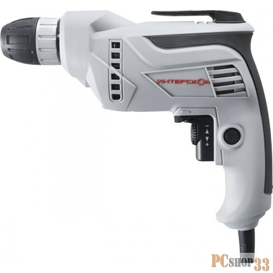 Дрель безударная Интерскол Д-10/420ЭР Промо 400Вт патрон:быстрозажимной реверс