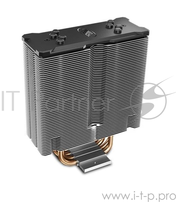 Кулер DEEPCOOL GAMMAXX 400 EX LGA1366/115X/AM4/AM3/+/AM2/+/F (12шт/кор, TDP 180Вт, PWM, DUAL Fan 120mm, 4 тепл. трубки прямого контакта ) RET