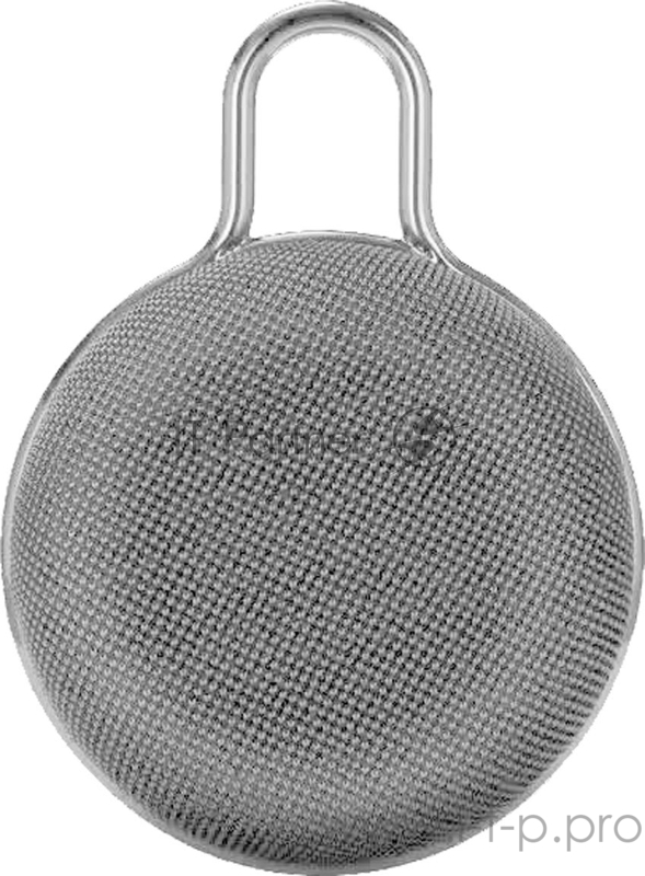 Колонка порт. Telefunken TF-PS1234B серебристый 5W 1.0 BT 10м (TF-PS1234B(СЕРЕБРО))