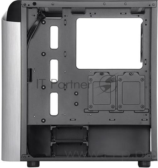 Корпус SilverStone SST-SEA1SB-G чёрный (ATX, закаленное стекло, fan 200 мм 2шт, fan 120 мм 1шт,USB 3.0 x 2 USB 3.1 Gen 2 Type-C x 1 Combo, HD Audio)