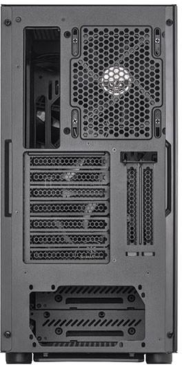 Корпус SilverStone SST-SEA1SB-G чёрный (ATX, закаленное стекло, fan 200 мм 2шт, fan 120 мм 1шт,USB 3.0 x 2 USB 3.1 Gen 2 Type-C x 1 Combo, HD Audio)