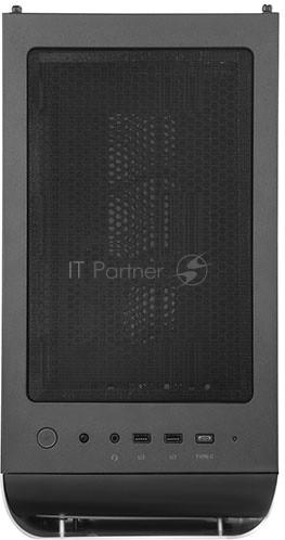 Корпус SilverStone SST-SEA1SB-G чёрный (ATX, закаленное стекло, fan 200 мм 2шт, fan 120 мм 1шт,USB 3.0 x 2 USB 3.1 Gen 2 Type-C x 1 Combo, HD Audio)