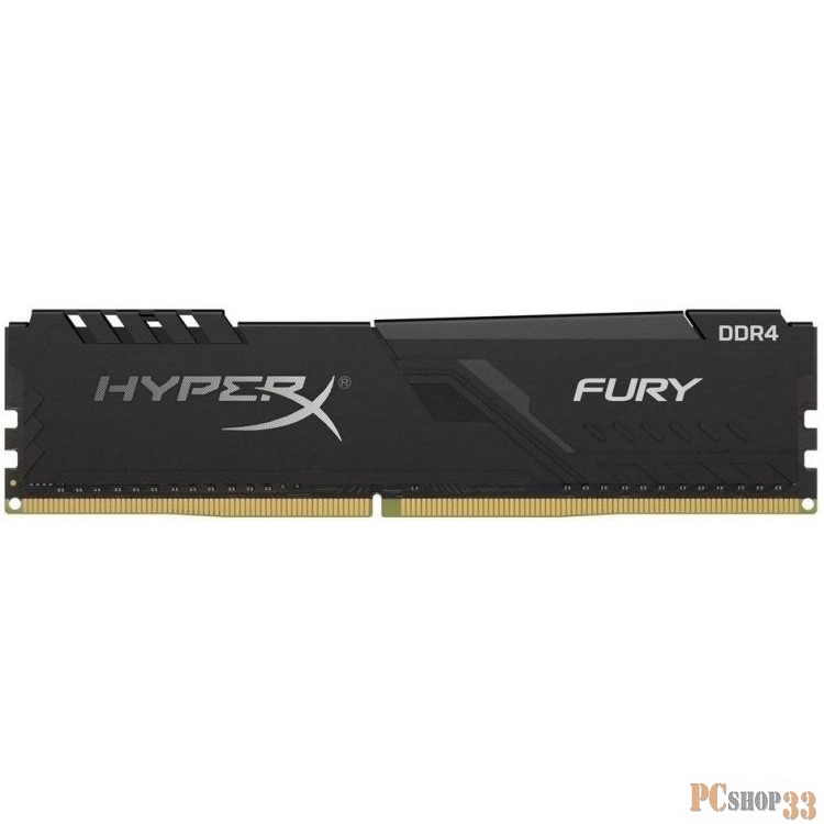 Модуль памяти DDR 4 DIMM 32Gb PC27700, 3466Mhz, Kingston HyperX FURY Black CL17 (HX434C17FB3/32) (retail)