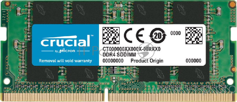 Память для мобильного ПК, CRUCIAL 8GB DDR4 2666MHz SODIMM .(RCISCT8G4SFRA266)(CT8G4SFRA2