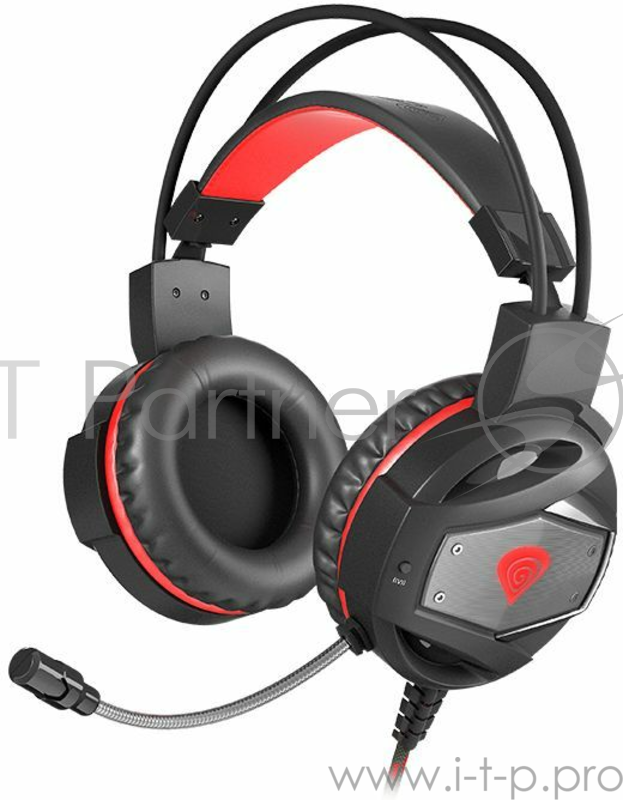 Гарнитура игровая GENESIS NEON 350 STEREO, BACKLIGHT, VIBRATION