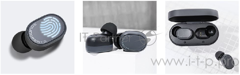 Наушники SoundPEATS TWS TrueDot Bluetooth 5.0, 310мАч,d7.2мм, IPX5,черный