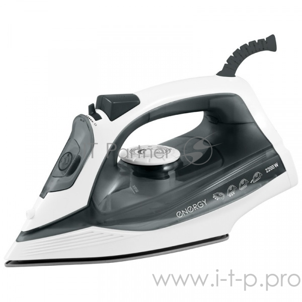 Утюг ENERGY EN-302 (1800-2200Вт, пар, спрей, пар.удар, самооч., керамическая подошва)