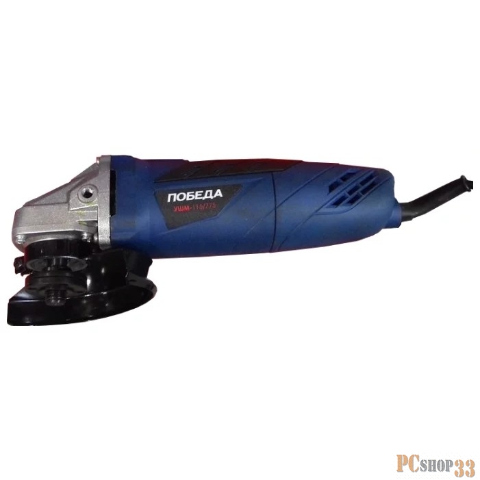 Машина углошлифовальная ПОБЕДА УШМ-125/1175 диск 125мм, 1175 Вт, коробка
