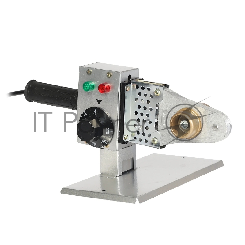 Аппарат для сварки пластиковых труб ПОБЕДА, ПТ-1500, 1500 Вт., 3 насадки, металлический кейс