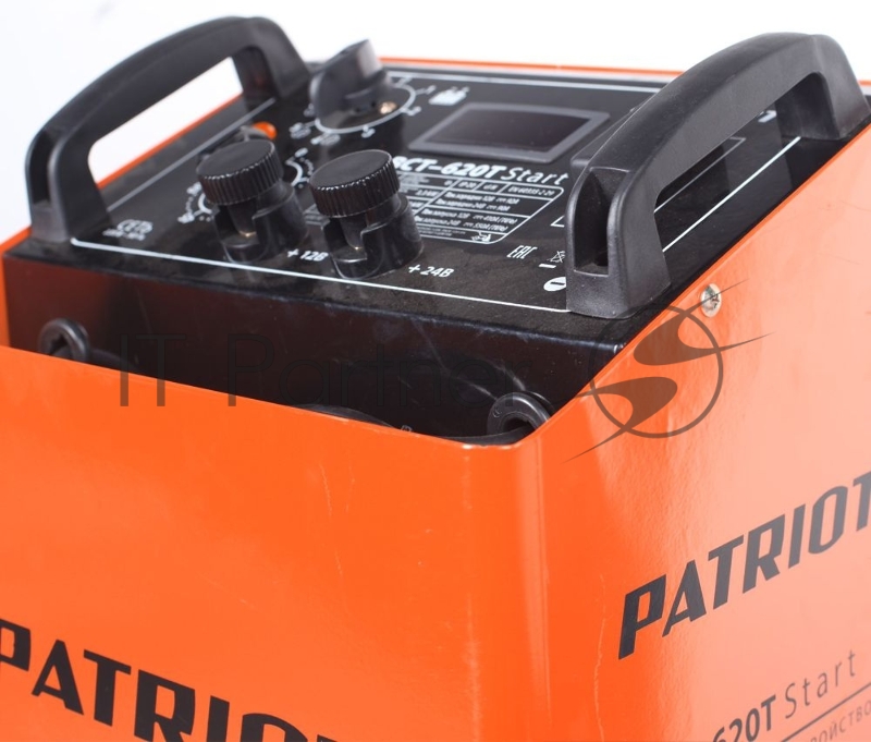 Устройство пуско-зарядное PATRIOT BCT-620T Start 220В±15% 3300Вт 12/24В з/п90/550А 50-1000А/ч 25кг