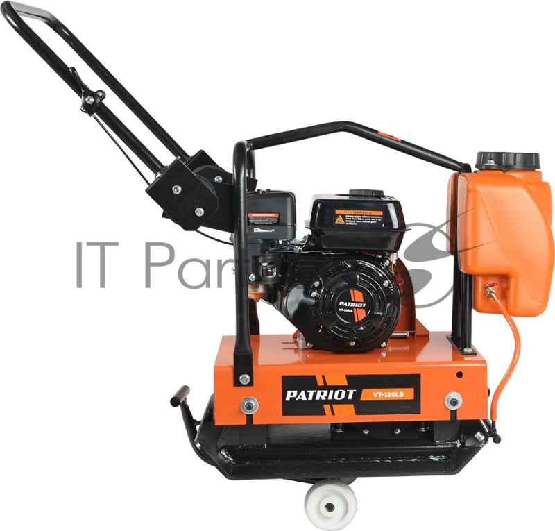Виброплита PATRIOT VT-120LB, Loncin G200F 6.5 л/с, плита - 600х480 мм, 120 кг, бак д/воды.