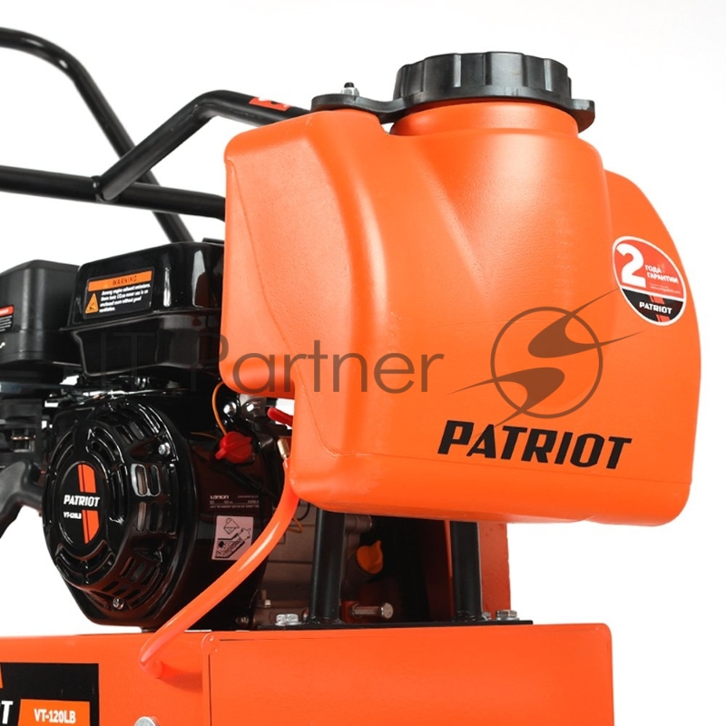 Виброплита PATRIOT VT-120LB, Loncin G200F 6.5 л/с, плита - 600х480 мм, 120 кг, бак д/воды.