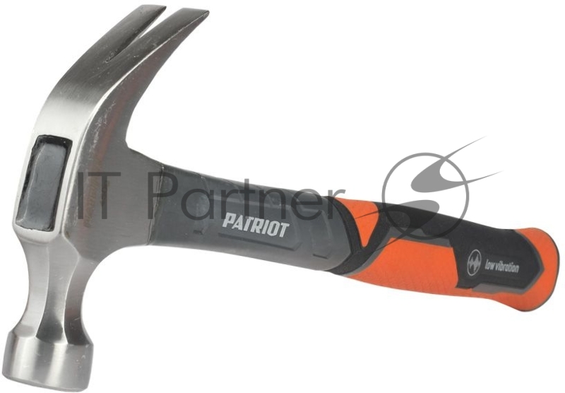 Молоток столярный PATRIOT СHF-450 с фиберглассовой рукояткой, 450г