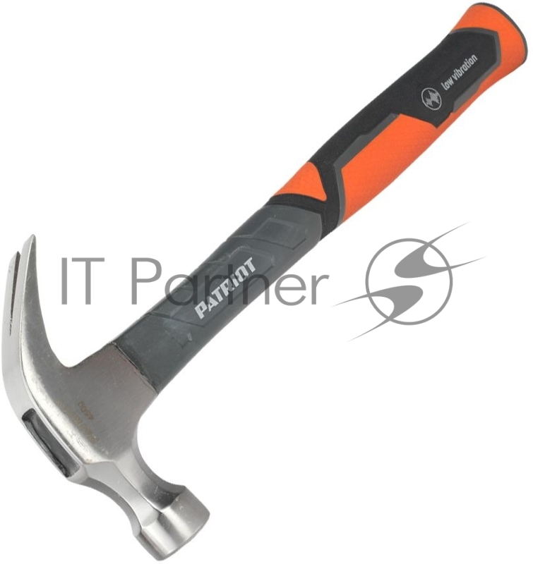 Молоток столярный PATRIOT СHF-450 с фиберглассовой рукояткой, 450г