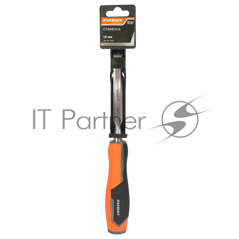 Стамеска PATRIOT, CrV, 12мм
