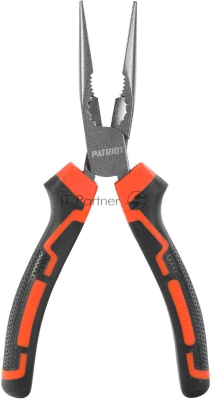 Длинногубцы PATRIOT Platinum LNP-160L, усиленные, Cr-V сталь, 160мм