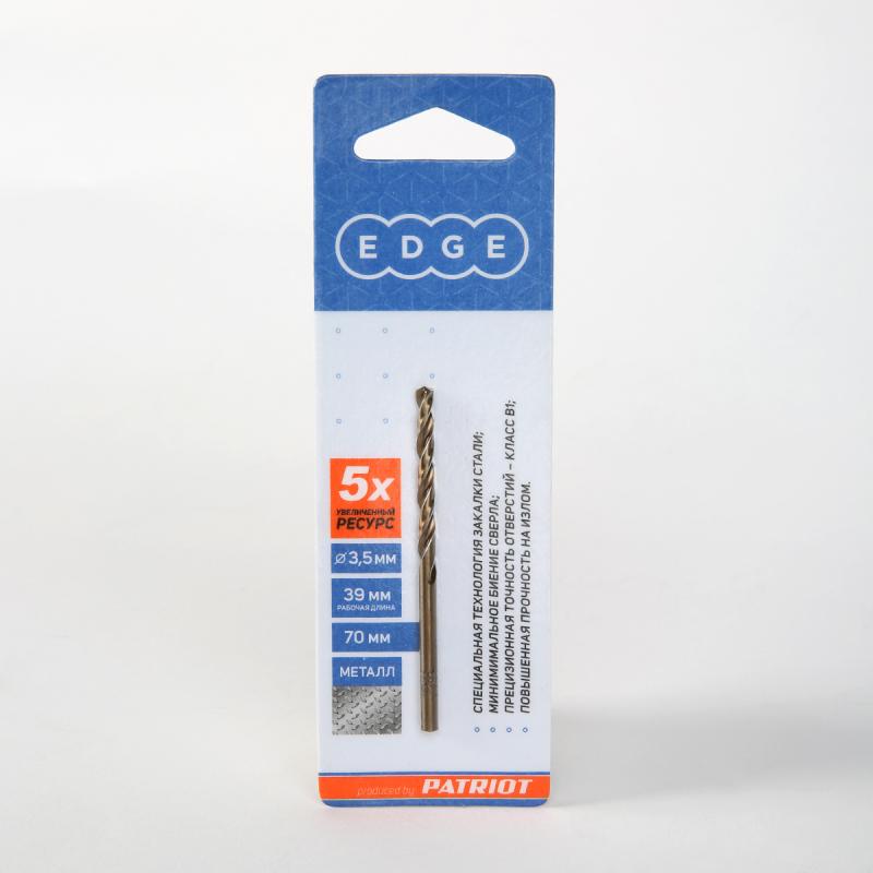 HYUNDAI Сверло EDGE by PATRIOT по металлу 3.5 мм, 1 шт в блистере