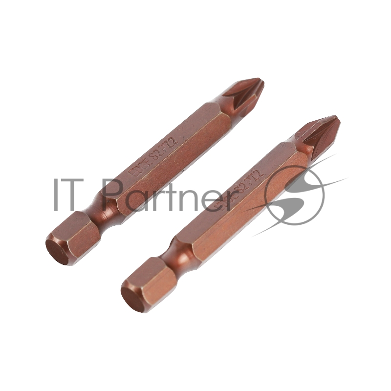 Бита EDGE by PATRIOT PZ2, сталь S2, длина 50 мм, 2шт в блистере