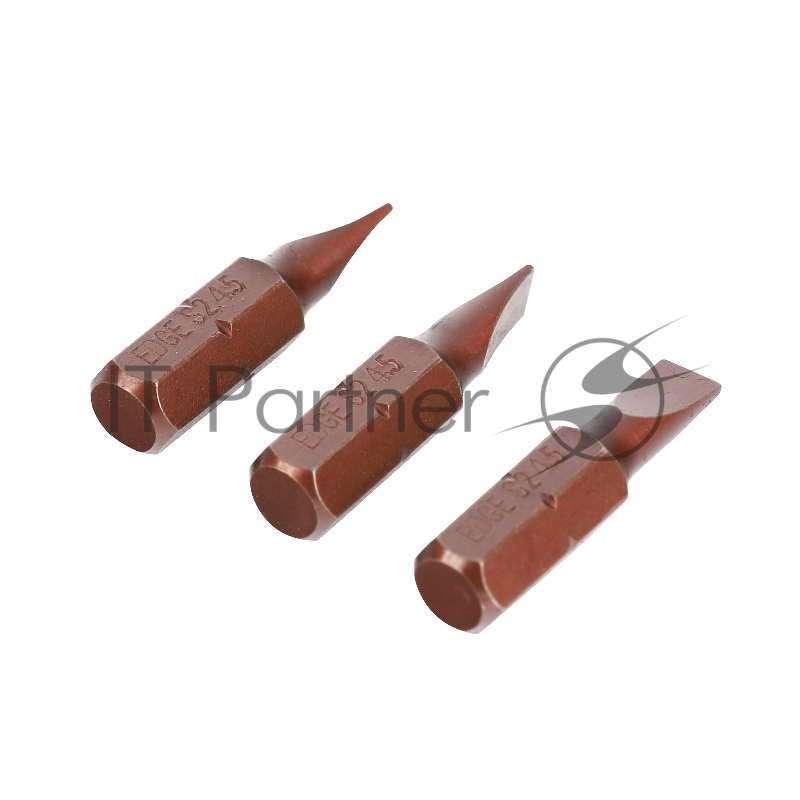 Бита EDGE by PATRIOT SL 4.5мм, сталь S2, длина 25 мм, 3шт в блистере