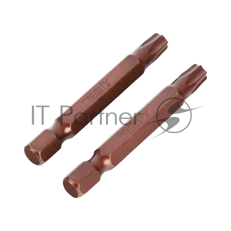 Бита EDGE by PATRIOT T30, сталь S2, длина 50 мм, 2шт в блистере