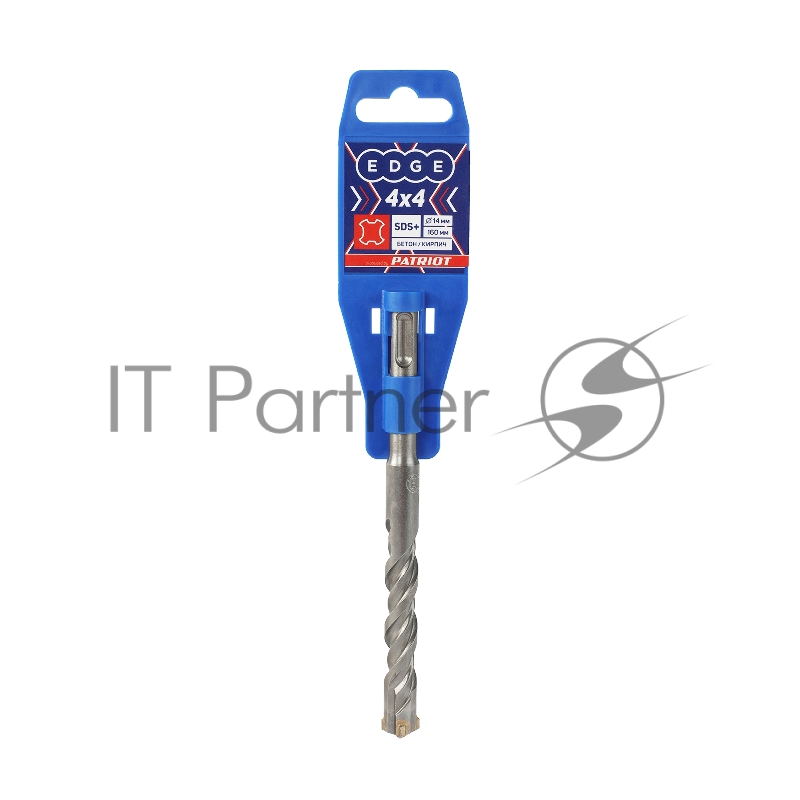 Бур 4x4 EDGE by PATRIOT SDS Plus 14x160, 4 режущих грани