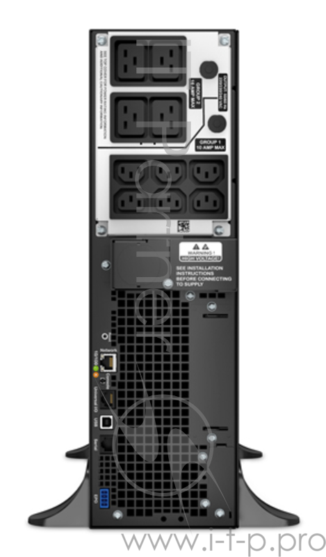 ИБП (UPS) 5000ВА APC Smart-UPS RT 5000 SRT5KXLI, черный (COM, USB, LAN)