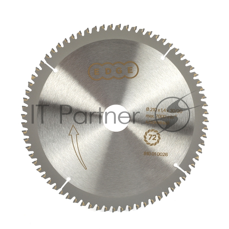 Диск EDGE by PATRIOT пильный по алюминию 210x72x30/20