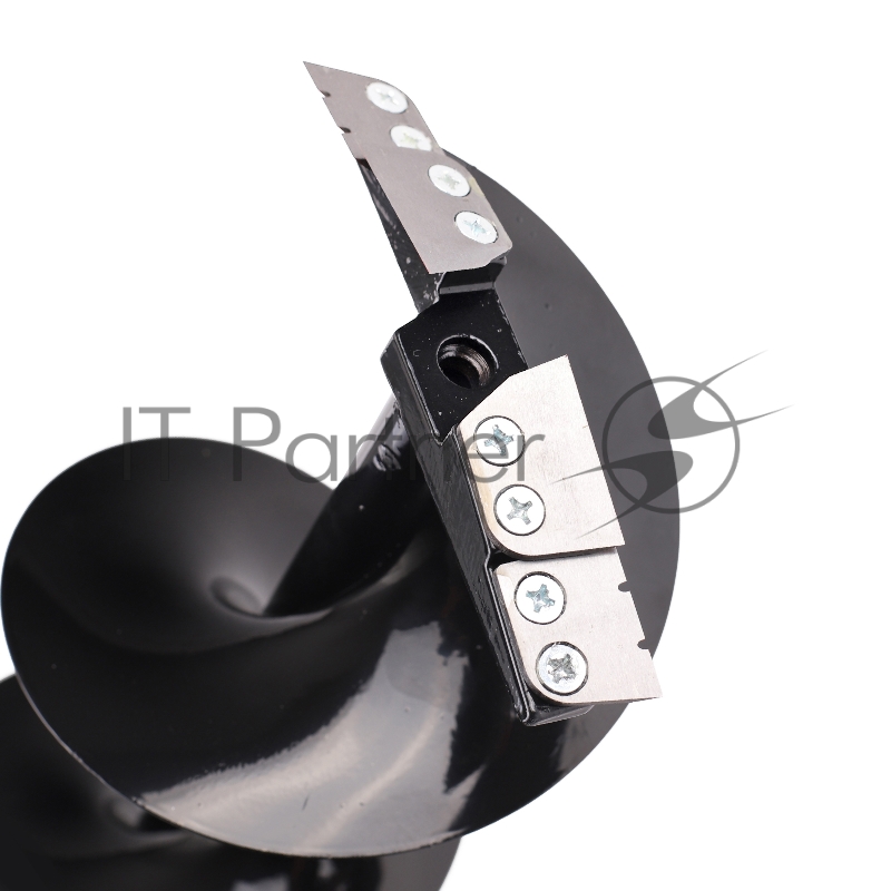 Шнек двухзаходный PATRIOT D 180i для льда, диаметр 180мм, длина 1000мм, смен. ножи (Россия)