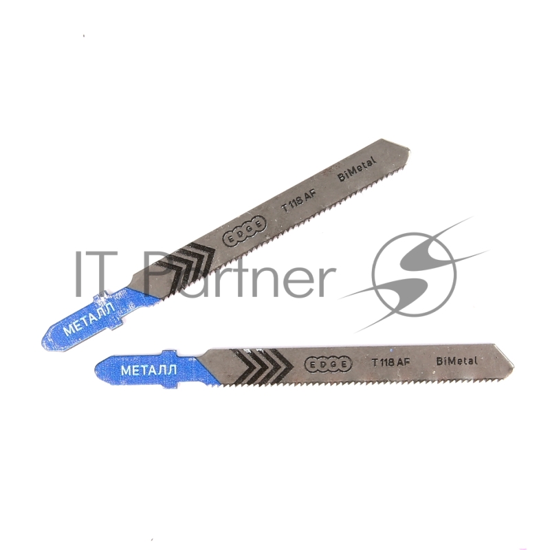 Пилка для лобзика EDGE by PATRIOT T118AF по металлу, 2шт в блистере