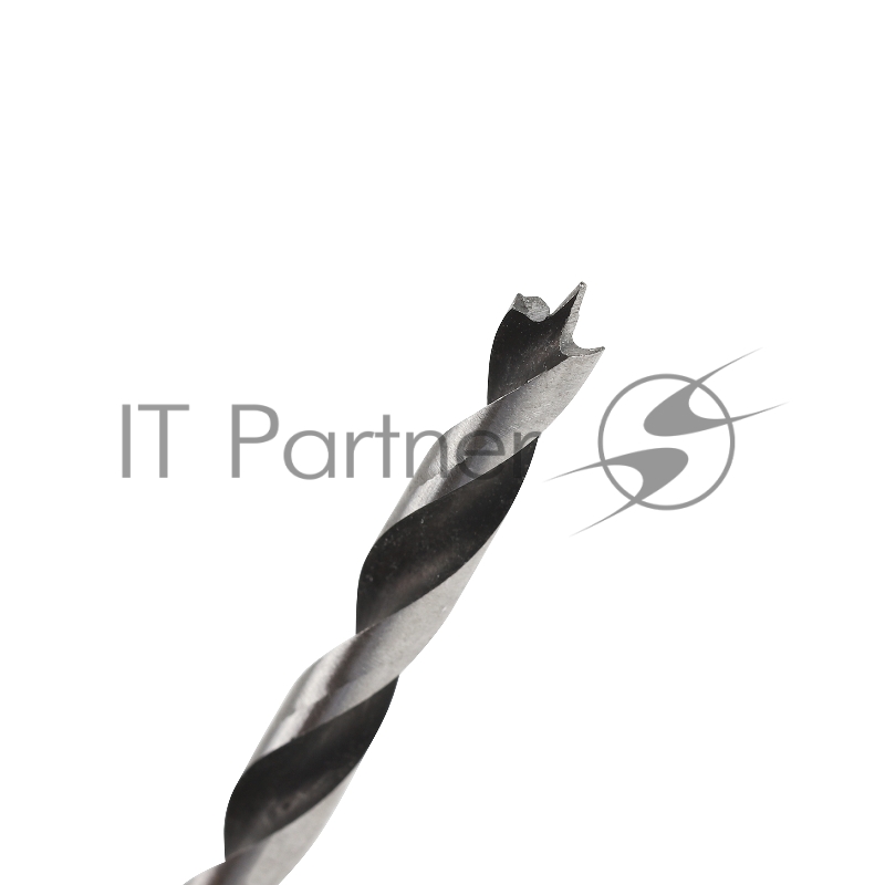 Сверло EDGE by PATRIOT по дереву спиральное 6 мм, W-образная заточка, 1 шт в блистере