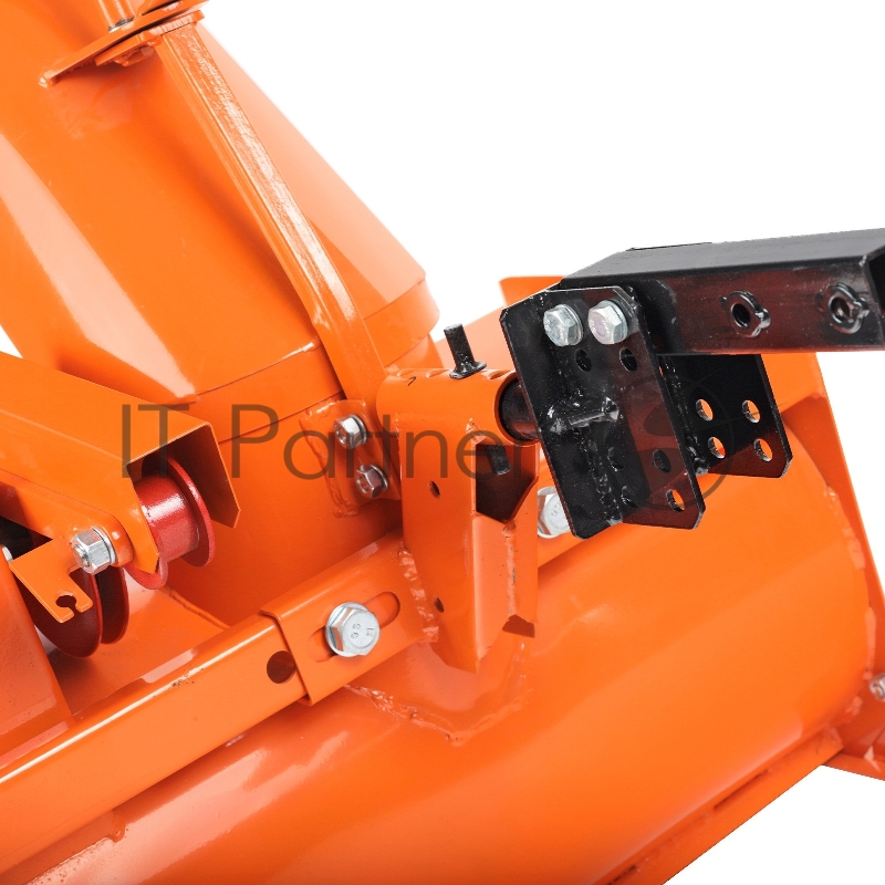 Снегоуборочная приставка к мотоблоку Патриот СП-60 (одноконтурная, ширина захвата 600мм, высота убираемого снежного покрова до 250мм, дальность выброса до 10м, управление желобом на руле, габариты 670х537х875мм, масса нетто/брутто 45/46кг, габариты к