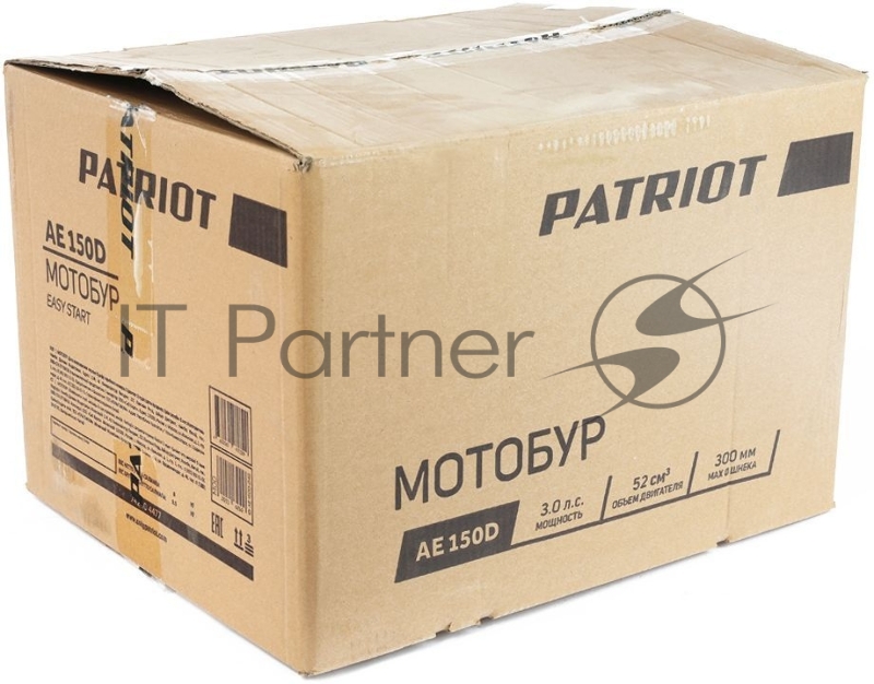 Мотобур бензиновый PATRIOT PT AE150D (без шнека) easy start